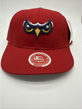 New Minor League Orem Owlz Youth Baseball Cap Red Navy with Tags